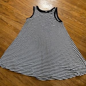 Old navy black and white dress